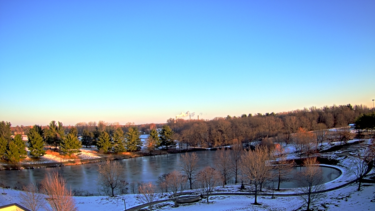 Thumbnail for current weather camera view from Lincoln Land Community College in Springfield, Illinois