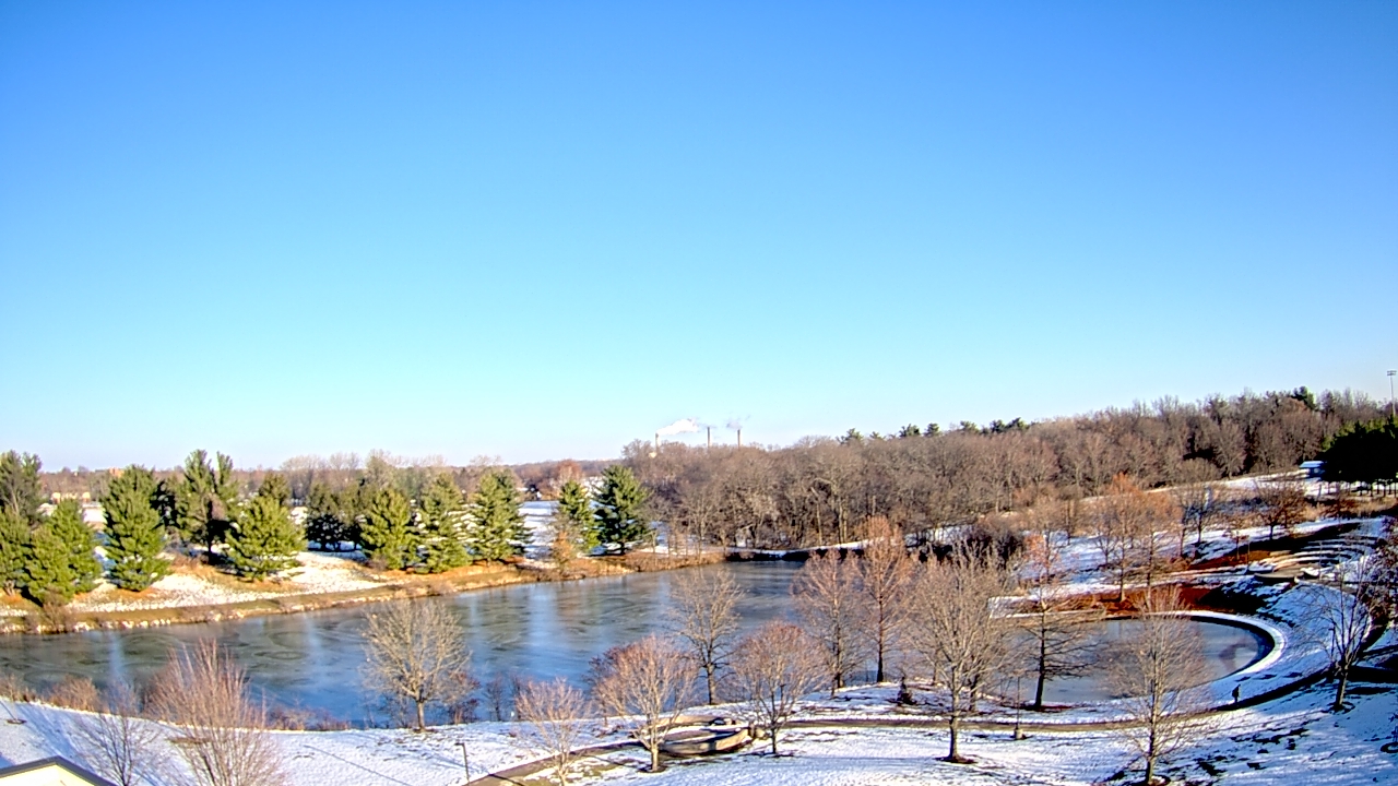 Thumbnail for current weather camera view from Lincoln Land Community College in Springfield, Illinois