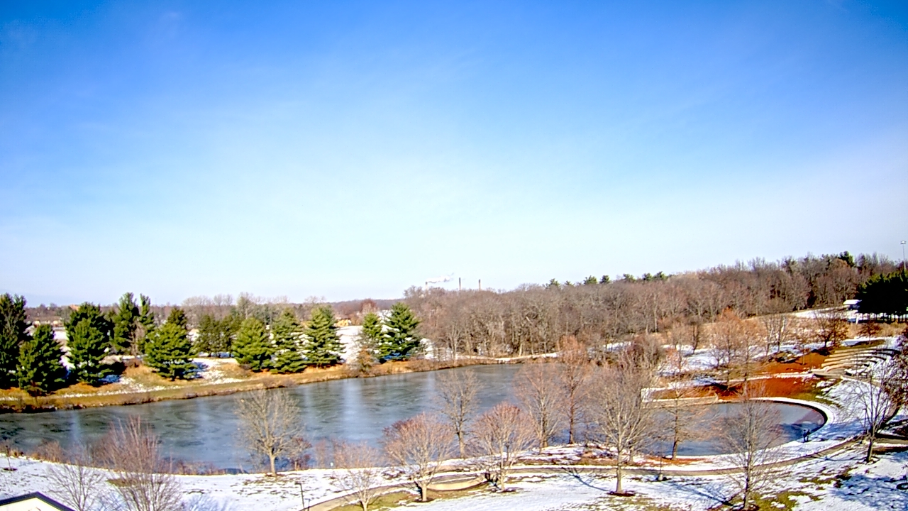 Thumbnail for current weather camera view from Lincoln Land Community College in Springfield, Illinois