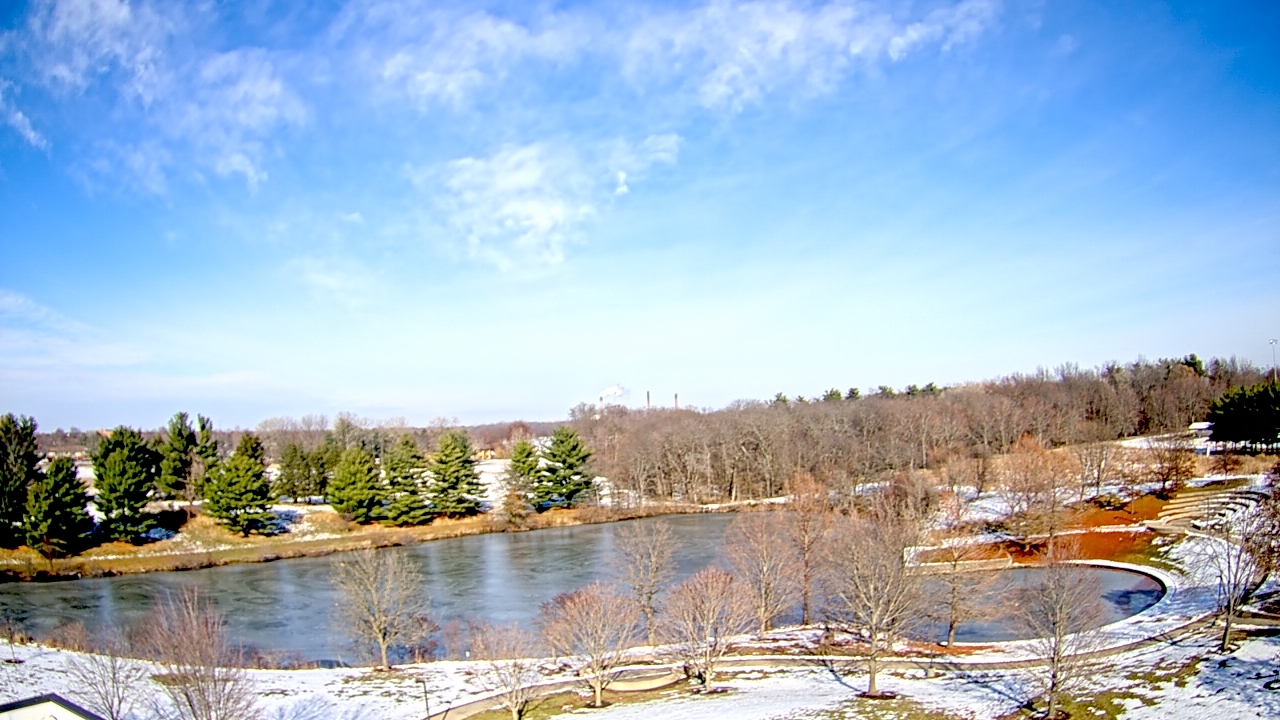 Thumbnail for current weather camera view from Lincoln Land Community College in Springfield, Illinois