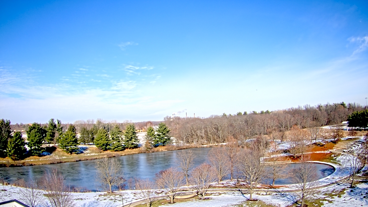 Thumbnail for current weather camera view from Lincoln Land Community College in Springfield, Illinois