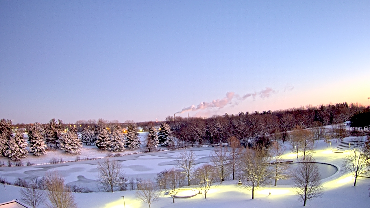 Thumbnail for current weather camera view from Lincoln Land Community College in Springfield, Illinois