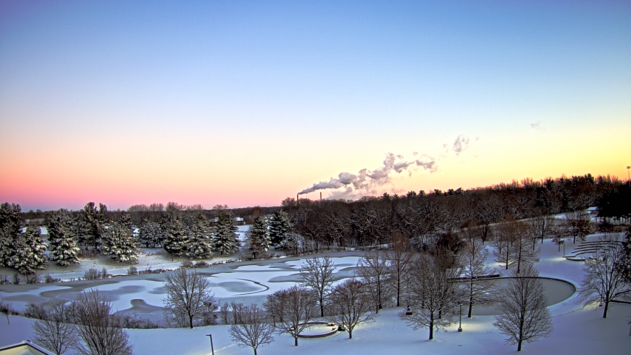 Thumbnail for current weather camera view from Lincoln Land Community College in Springfield, Illinois