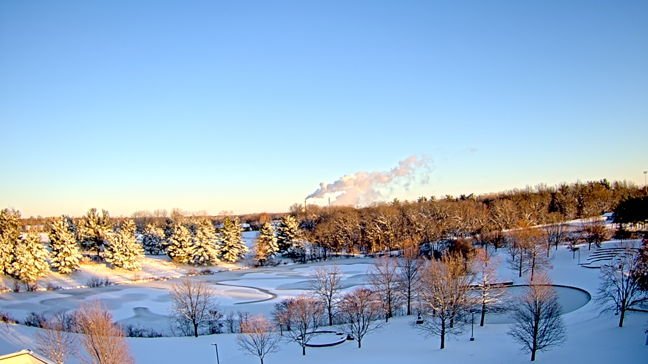 Thumbnail for current weather camera view from Lincoln Land Community College in Springfield, Illinois