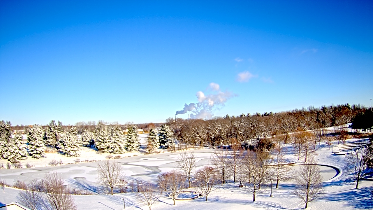 Thumbnail for current weather camera view from Lincoln Land Community College in Springfield, Illinois