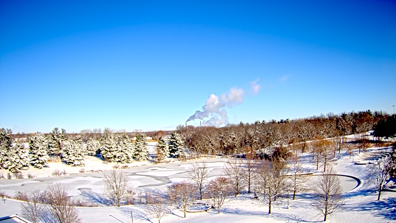 Thumbnail for current weather camera view from Lincoln Land Community College in Springfield, Illinois