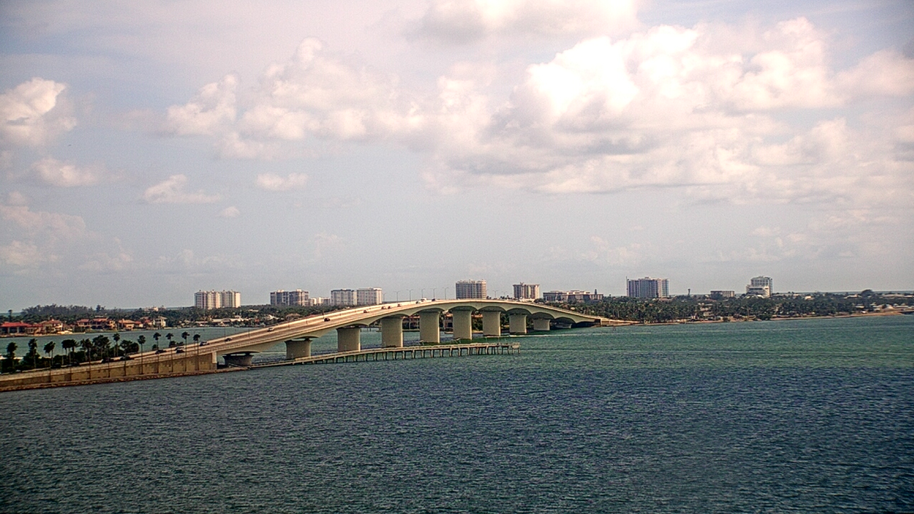 Thumbnail for current weather camera view from Van Wezel Performing Arts Hall in Sarasota, Florida