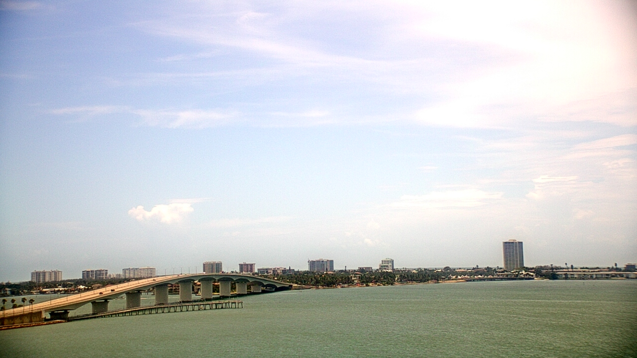 Thumbnail for current weather camera view from Van Wezel Performing Arts Hall in Sarasota, Florida