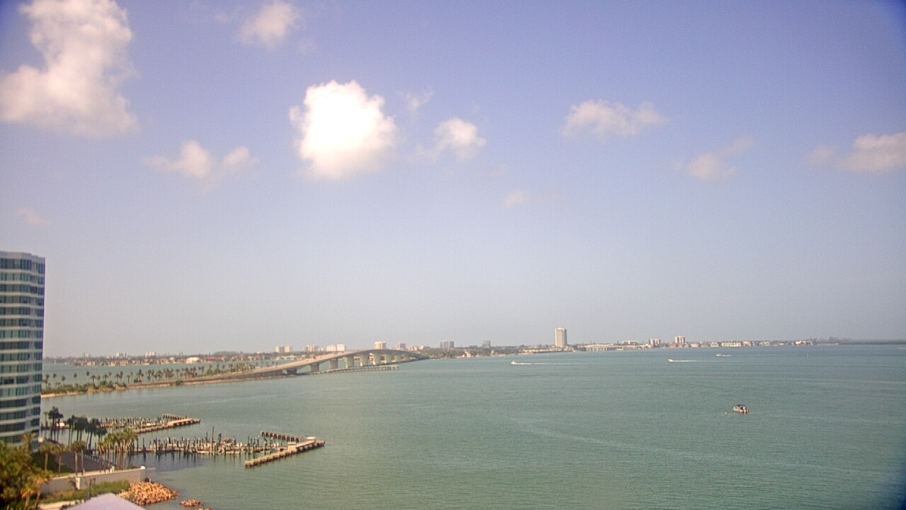 Thumbnail for current weather camera view from Van Wezel Performing Arts Hall in Sarasota, Florida