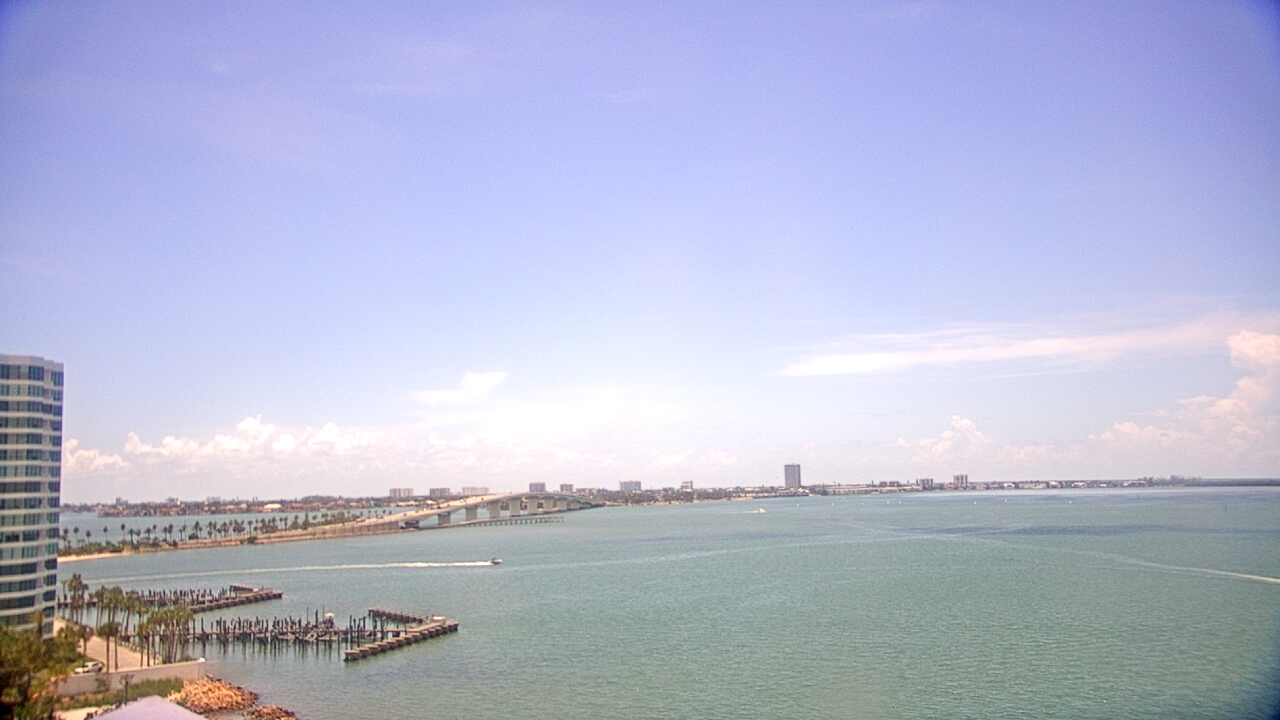 Thumbnail for current weather camera view from Van Wezel Performing Arts Hall in Sarasota, Florida