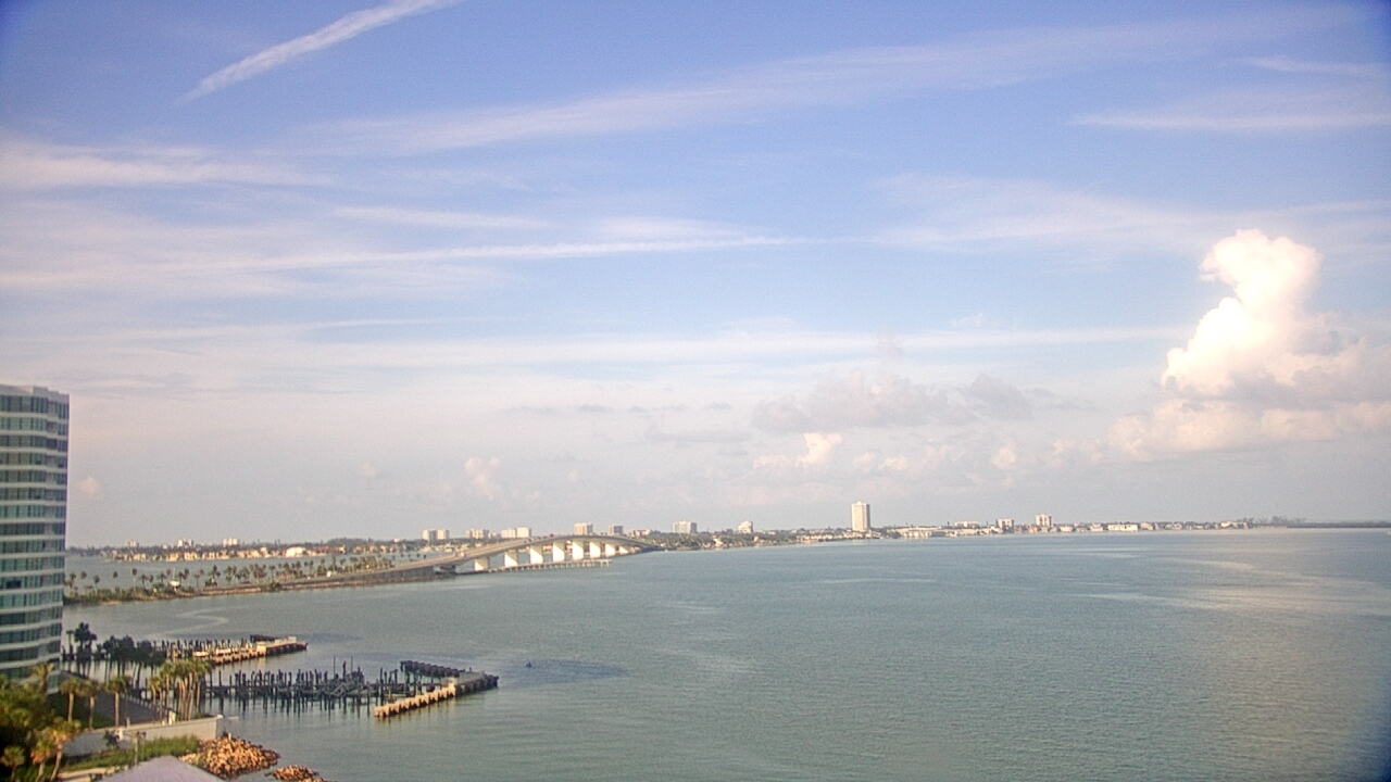 Thumbnail for current weather camera view from Van Wezel Performing Arts Hall in Sarasota, Florida