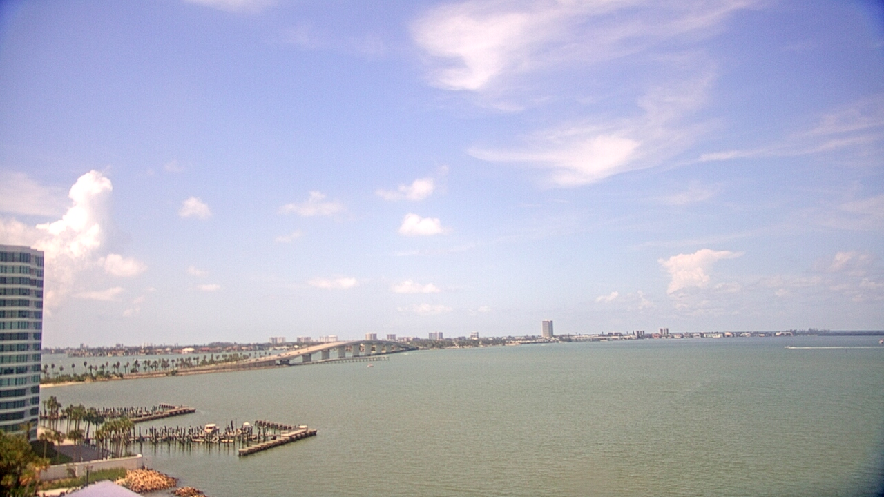 Thumbnail for current weather camera view from Van Wezel Performing Arts Hall in Sarasota, Florida