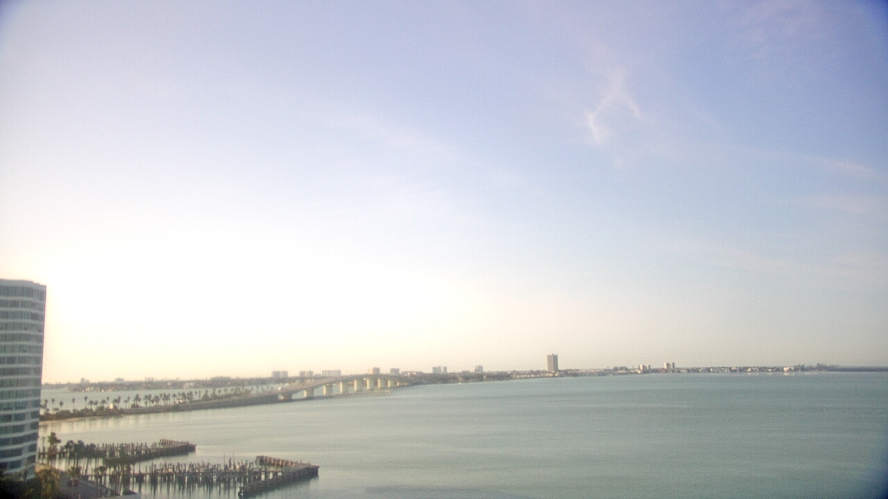 Thumbnail for current weather camera view from Van Wezel Performing Arts Hall in Sarasota, Florida