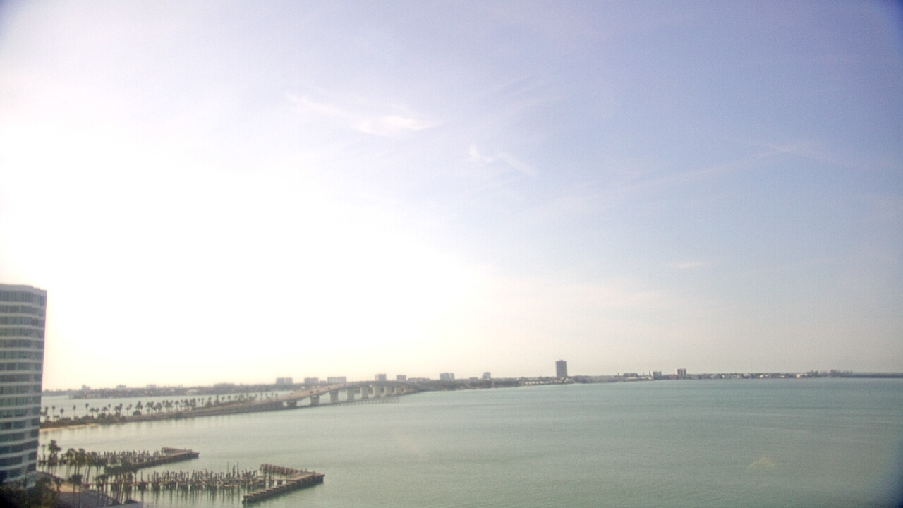 Thumbnail for current weather camera view from Van Wezel Performing Arts Hall in Sarasota, Florida