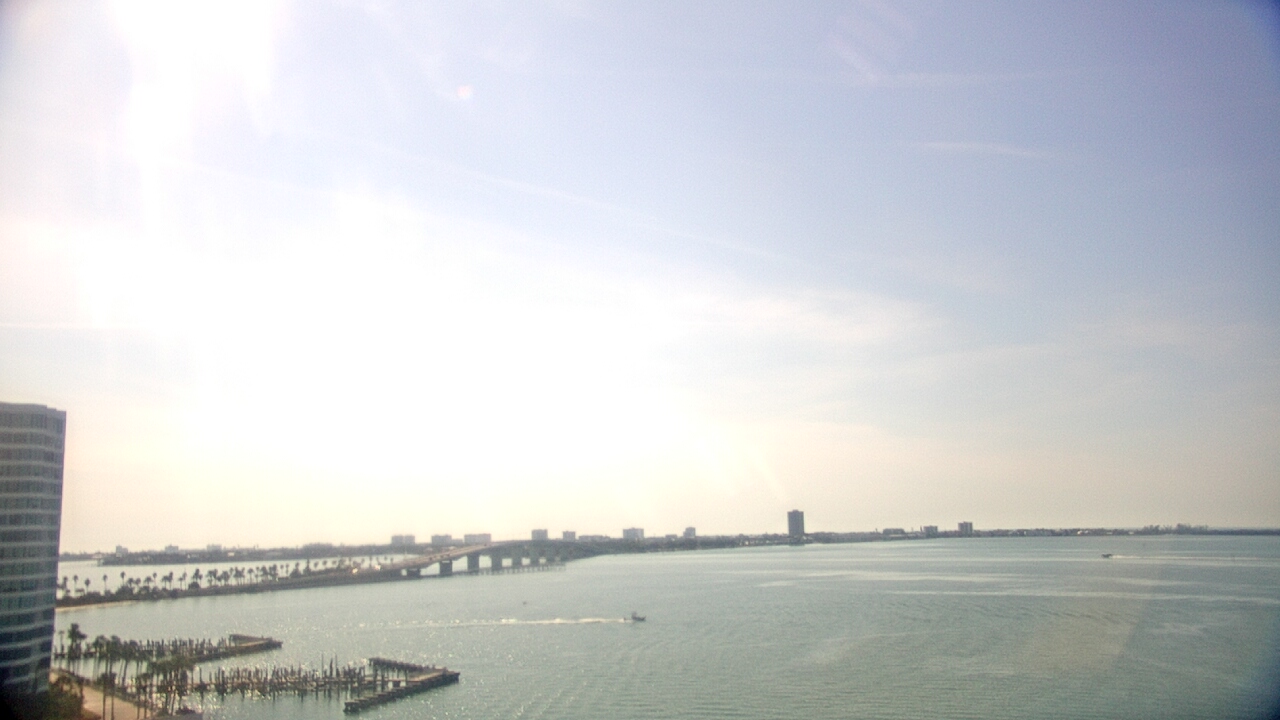 Thumbnail for current weather camera view from Van Wezel Performing Arts Hall in Sarasota, Florida