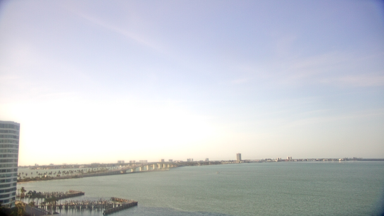 Thumbnail for current weather camera view from Van Wezel Performing Arts Hall in Sarasota, Florida