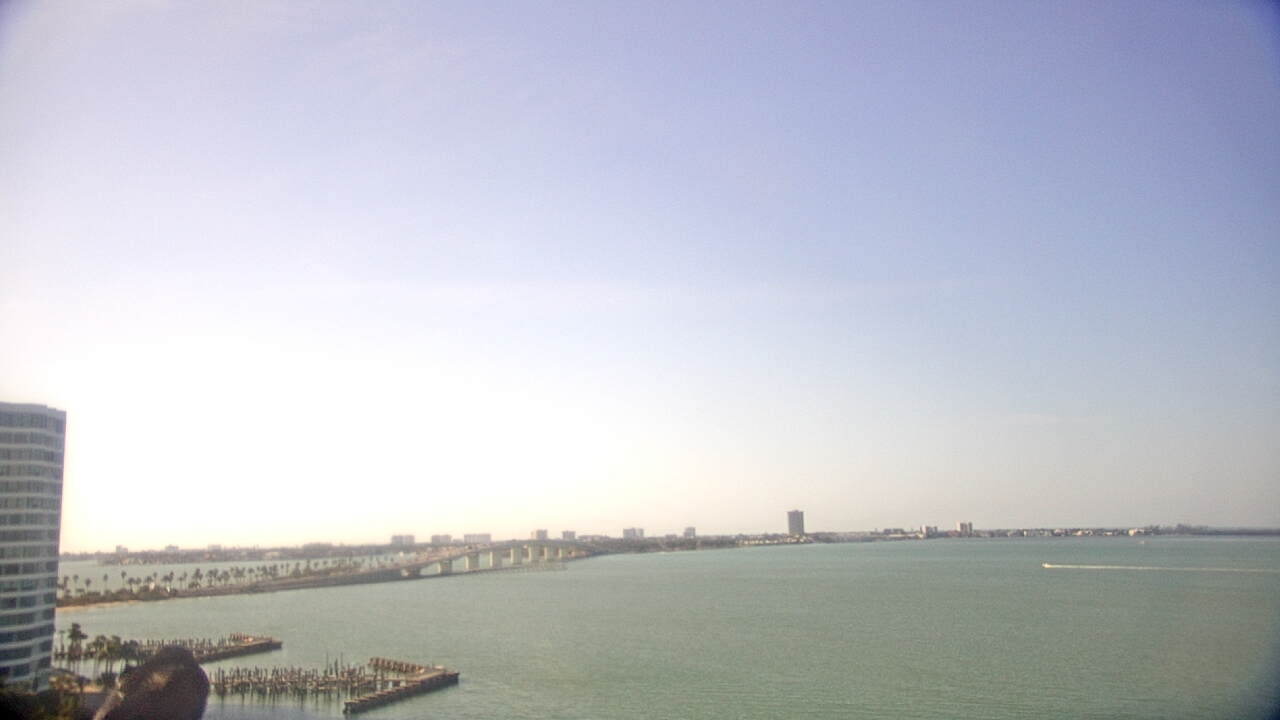 Thumbnail for current weather camera view from Van Wezel Performing Arts Hall in Sarasota, Florida