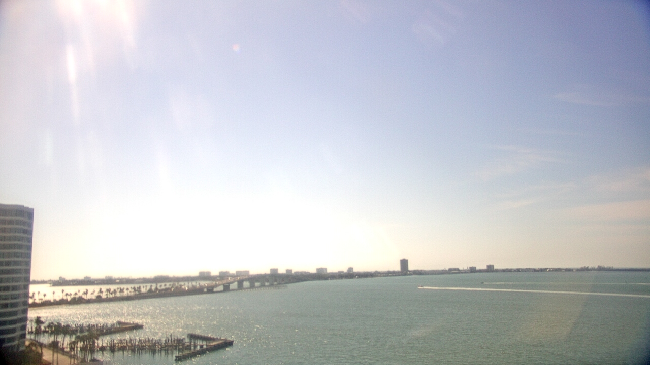 Thumbnail for current weather camera view from Van Wezel Performing Arts Hall in Sarasota, Florida