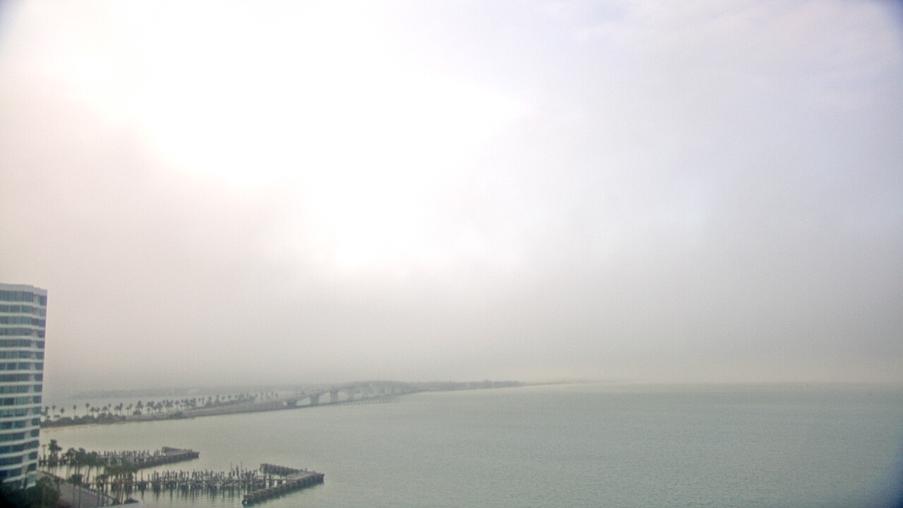 Thumbnail for current weather camera view from Van Wezel Performing Arts Hall in Sarasota, Florida