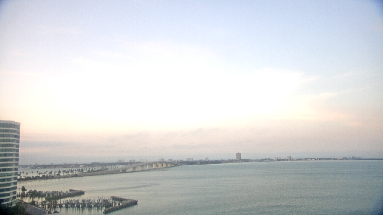 Thumbnail for current weather camera view from Van Wezel Performing Arts Hall in Sarasota, Florida