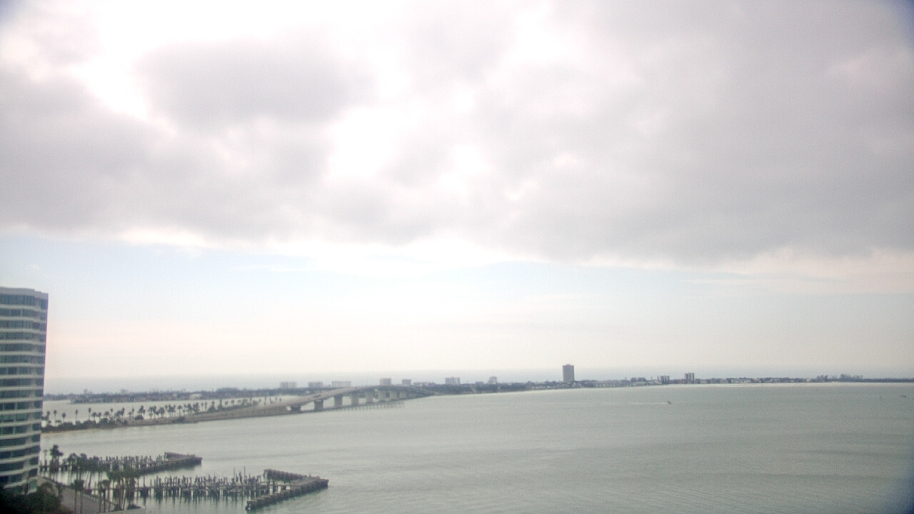 Thumbnail for current weather camera view from Van Wezel Performing Arts Hall in Sarasota, Florida