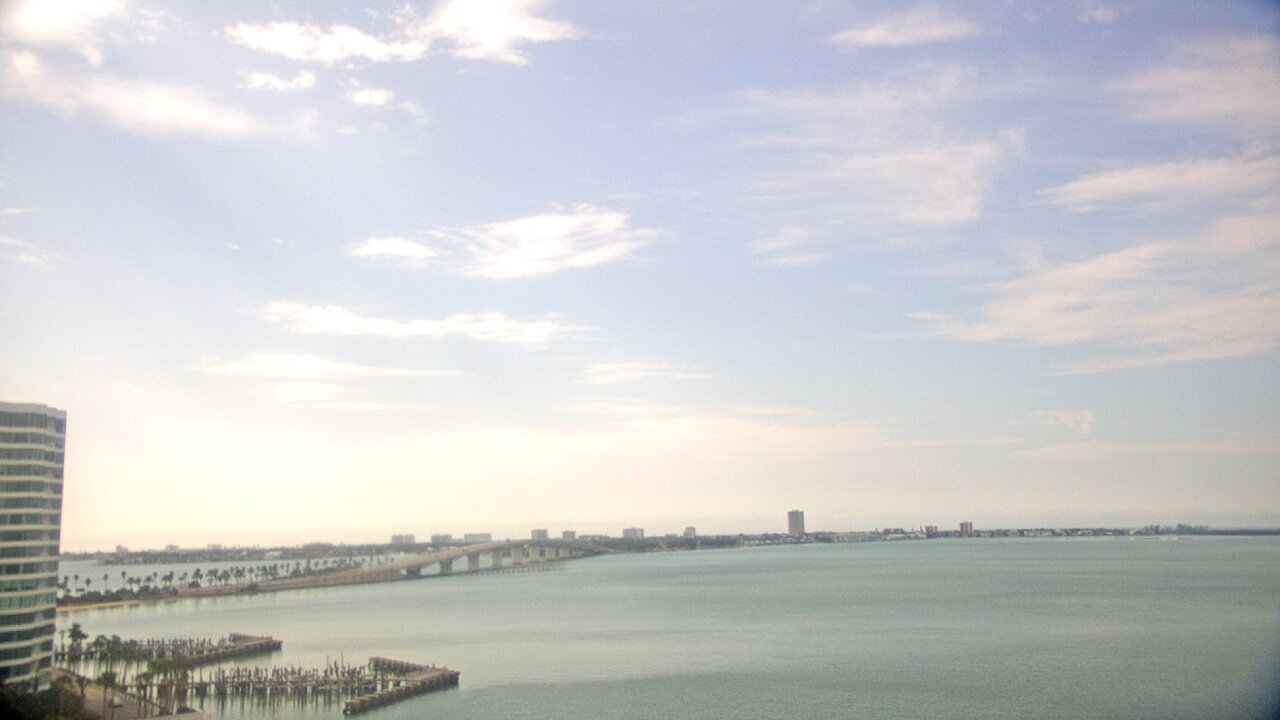 Thumbnail for current weather camera view from Van Wezel Performing Arts Hall in Sarasota, Florida