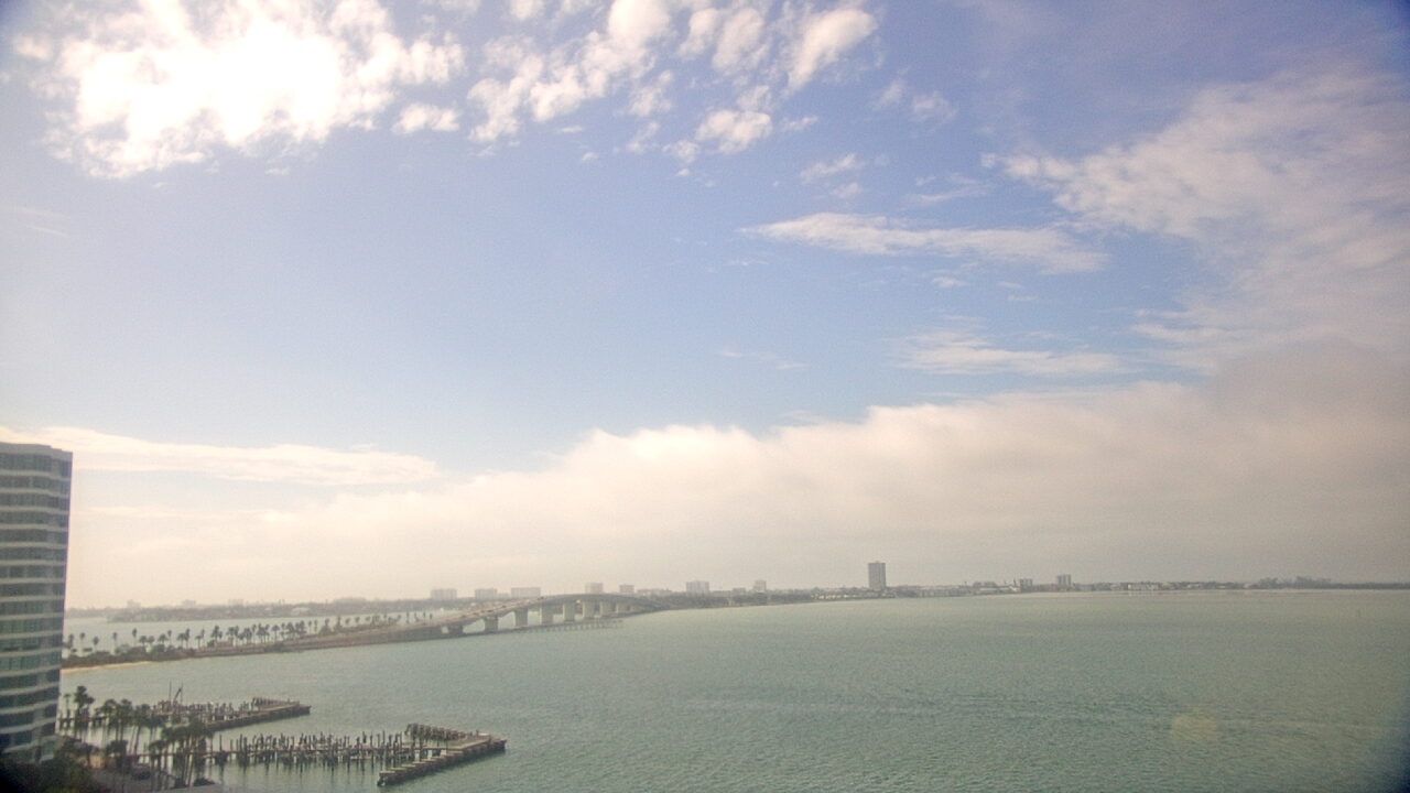 Thumbnail for current weather camera view from Van Wezel Performing Arts Hall in Sarasota, Florida