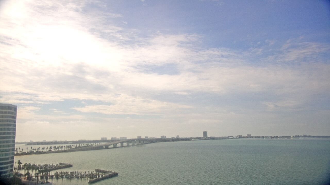 Thumbnail for current weather camera view from Van Wezel Performing Arts Hall in Sarasota, Florida