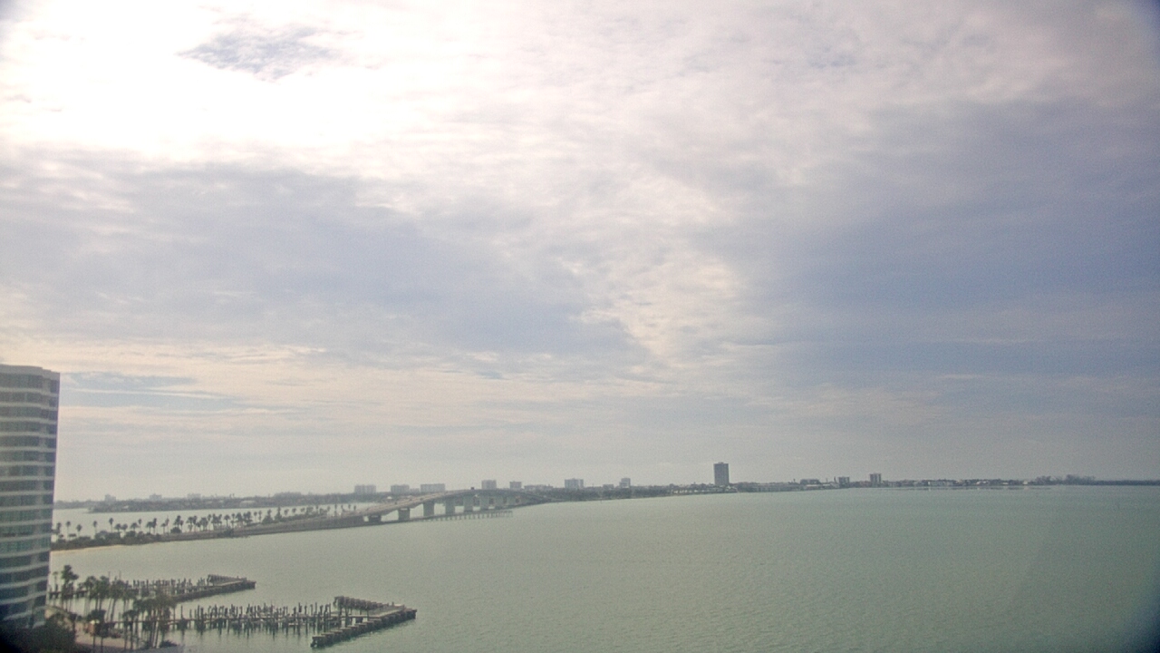 Thumbnail for current weather camera view from Van Wezel Performing Arts Hall in Sarasota, Florida