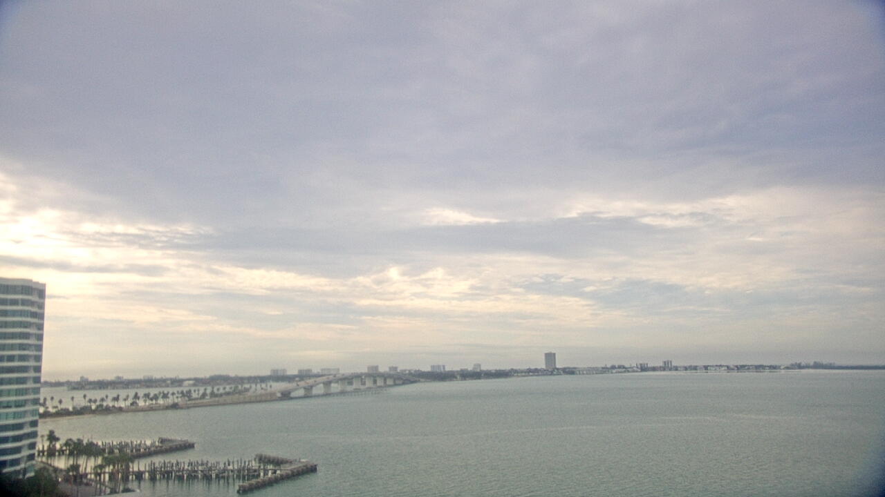 Thumbnail for current weather camera view from Van Wezel Performing Arts Hall in Sarasota, Florida