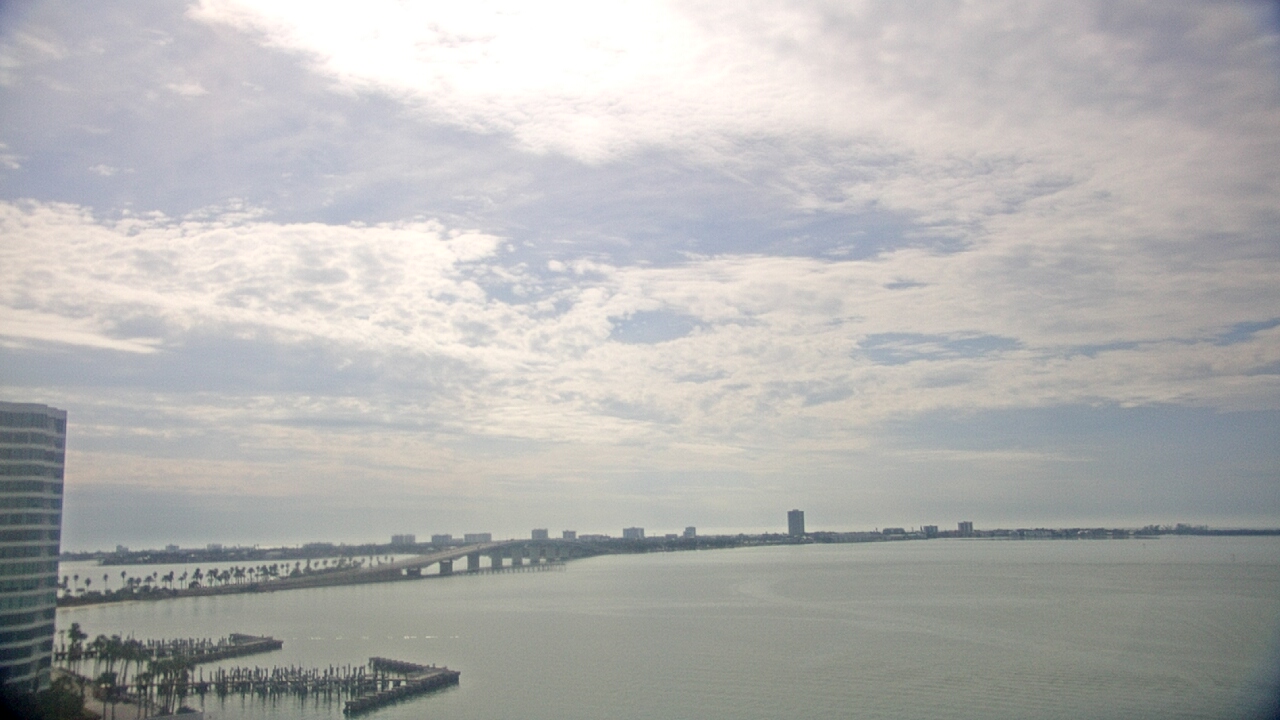 Thumbnail for current weather camera view from Van Wezel Performing Arts Hall in Sarasota, Florida