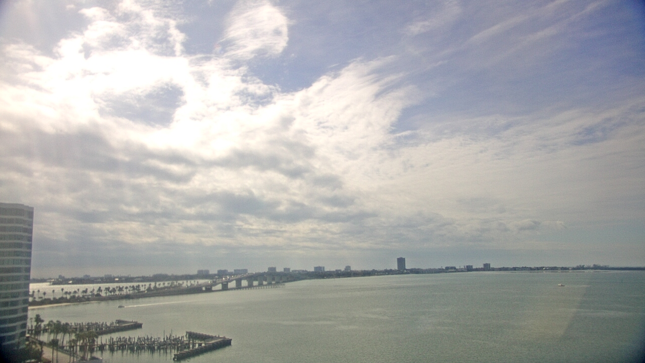 Thumbnail for current weather camera view from Van Wezel Performing Arts Hall in Sarasota, Florida