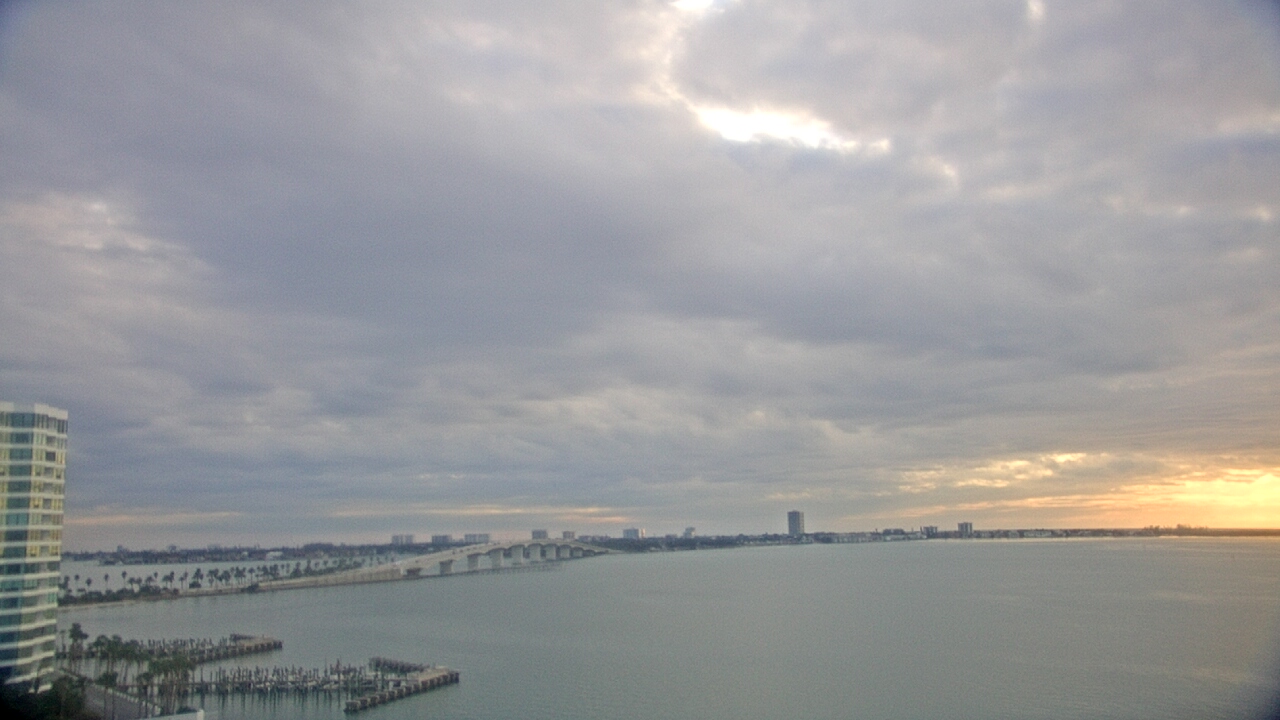 Thumbnail for current weather camera view from Van Wezel Performing Arts Hall in Sarasota, Florida