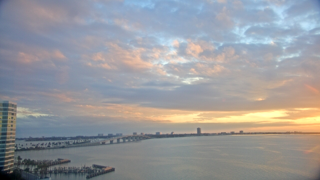 Thumbnail for current weather camera view from Van Wezel Performing Arts Hall in Sarasota, Florida