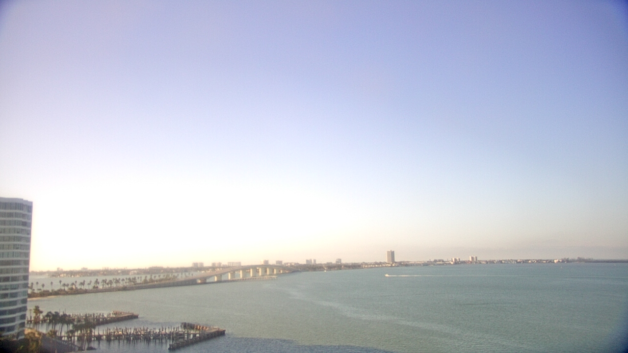 Thumbnail for current weather camera view from Van Wezel Performing Arts Hall in Sarasota, Florida