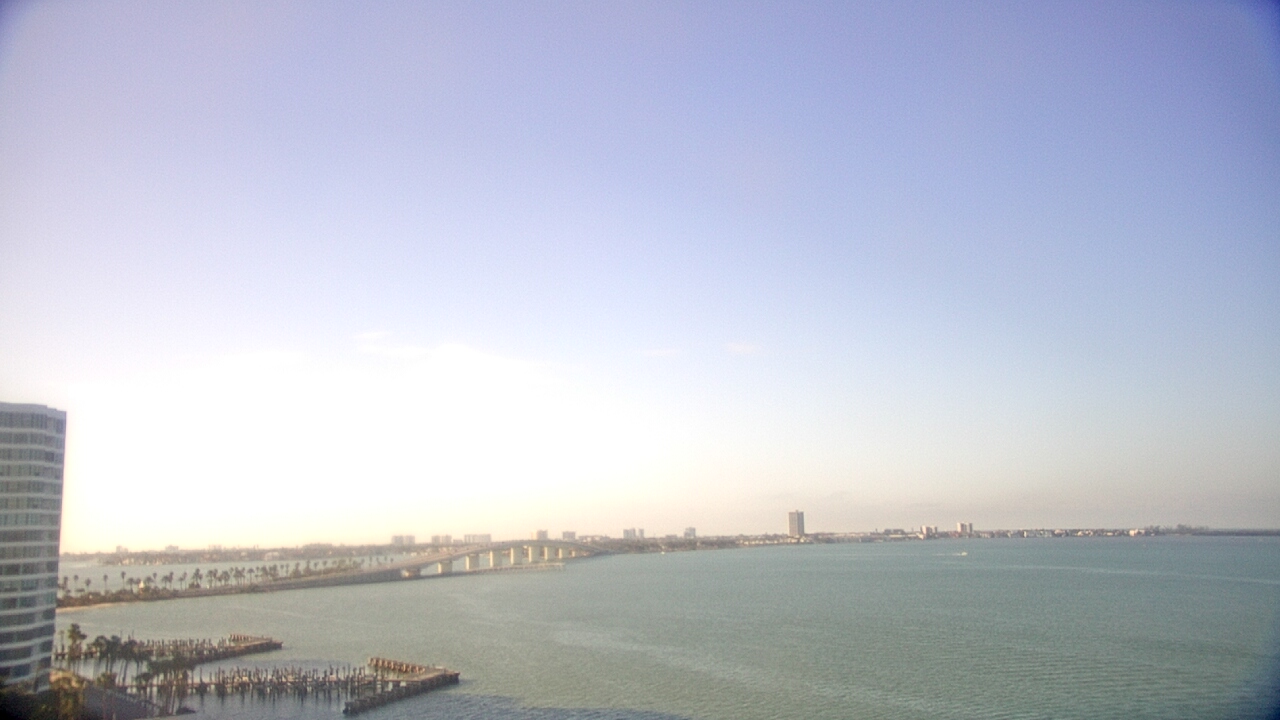 Thumbnail for current weather camera view from Van Wezel Performing Arts Hall in Sarasota, Florida