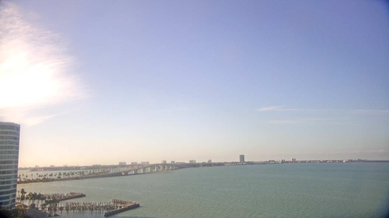 Thumbnail for current weather camera view from Van Wezel Performing Arts Hall in Sarasota, Florida