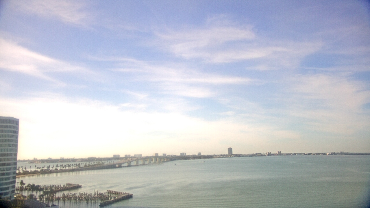 Thumbnail for current weather camera view from Van Wezel Performing Arts Hall in Sarasota, Florida