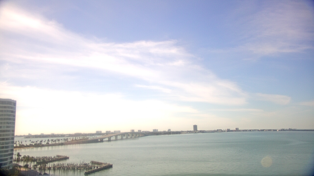 Thumbnail for current weather camera view from Van Wezel Performing Arts Hall in Sarasota, Florida