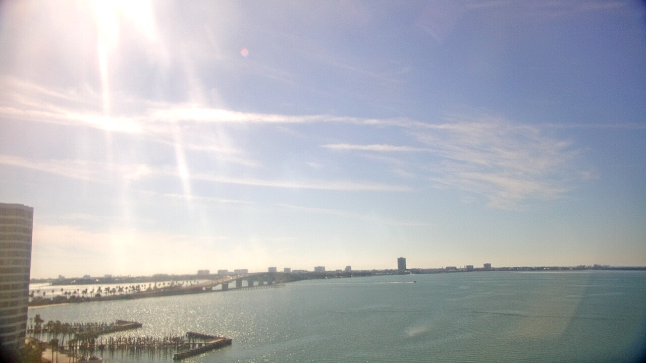 Thumbnail for current weather camera view from Van Wezel Performing Arts Hall in Sarasota, Florida