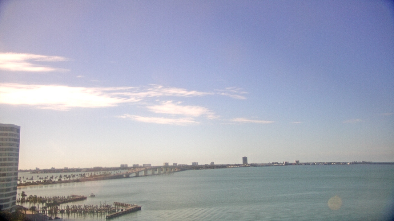 Thumbnail for current weather camera view from Van Wezel Performing Arts Hall in Sarasota, Florida