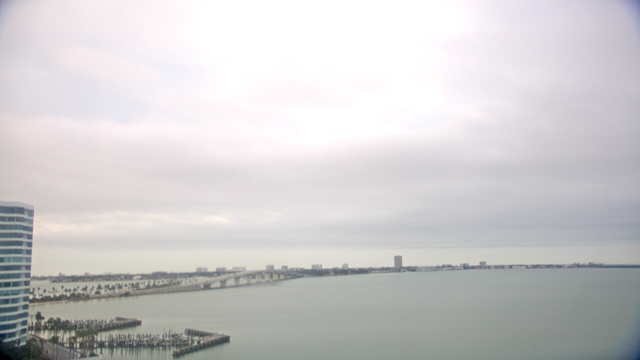 Thumbnail for current weather camera view from Van Wezel Performing Arts Hall in Sarasota, Florida