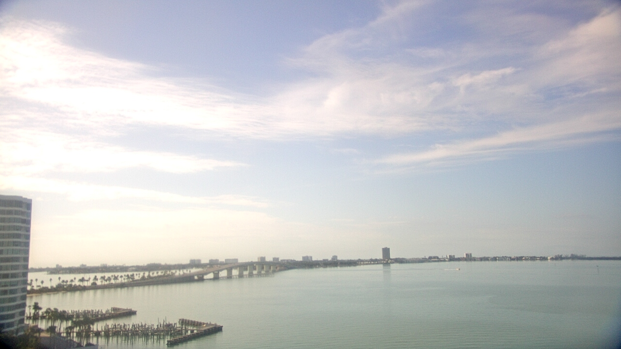 Thumbnail for current weather camera view from Van Wezel Performing Arts Hall in Sarasota, Florida