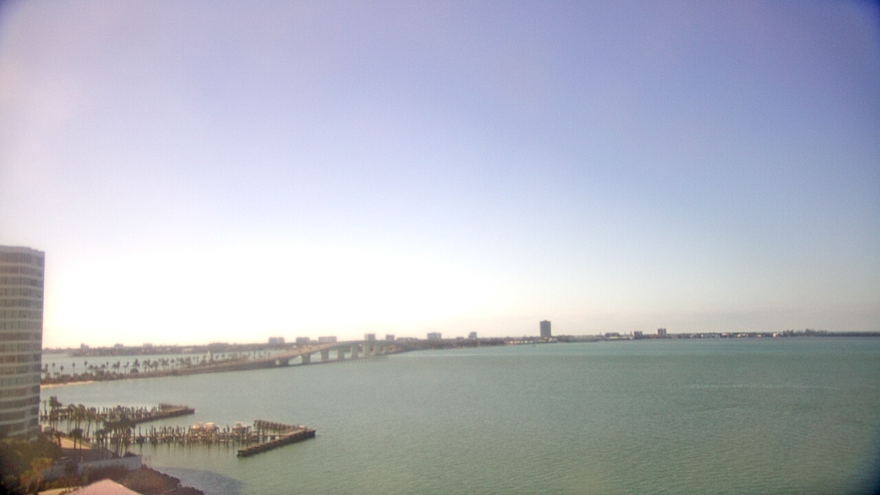 Thumbnail for current weather camera view from Van Wezel Performing Arts Hall in Sarasota, Florida