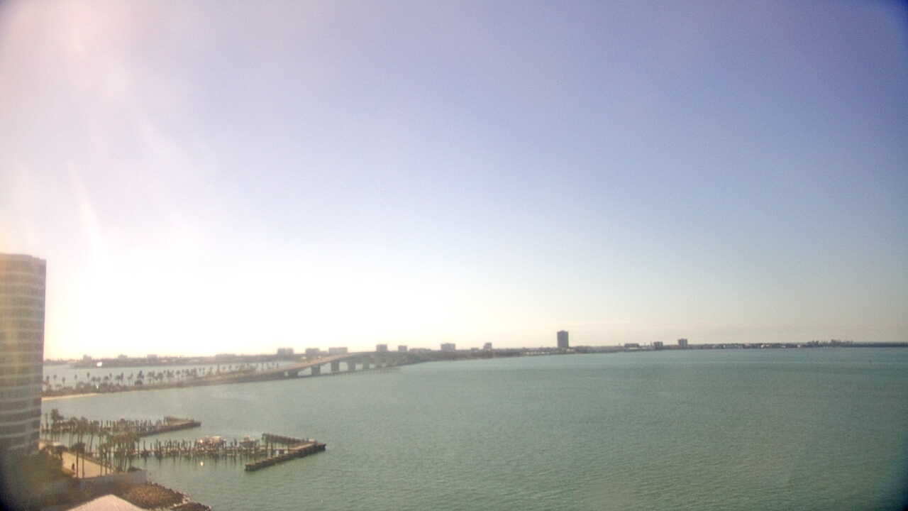 Thumbnail for current weather camera view from Van Wezel Performing Arts Hall in Sarasota, Florida