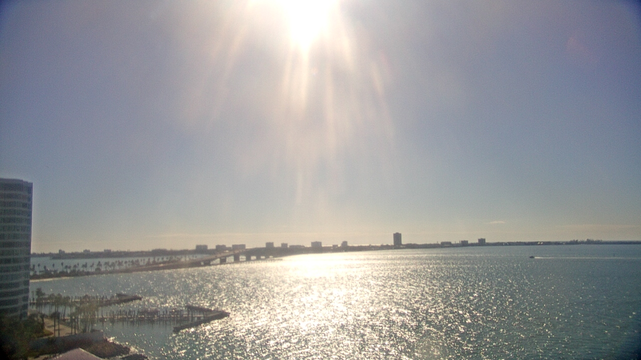 Thumbnail for current weather camera view from Van Wezel Performing Arts Hall in Sarasota, Florida