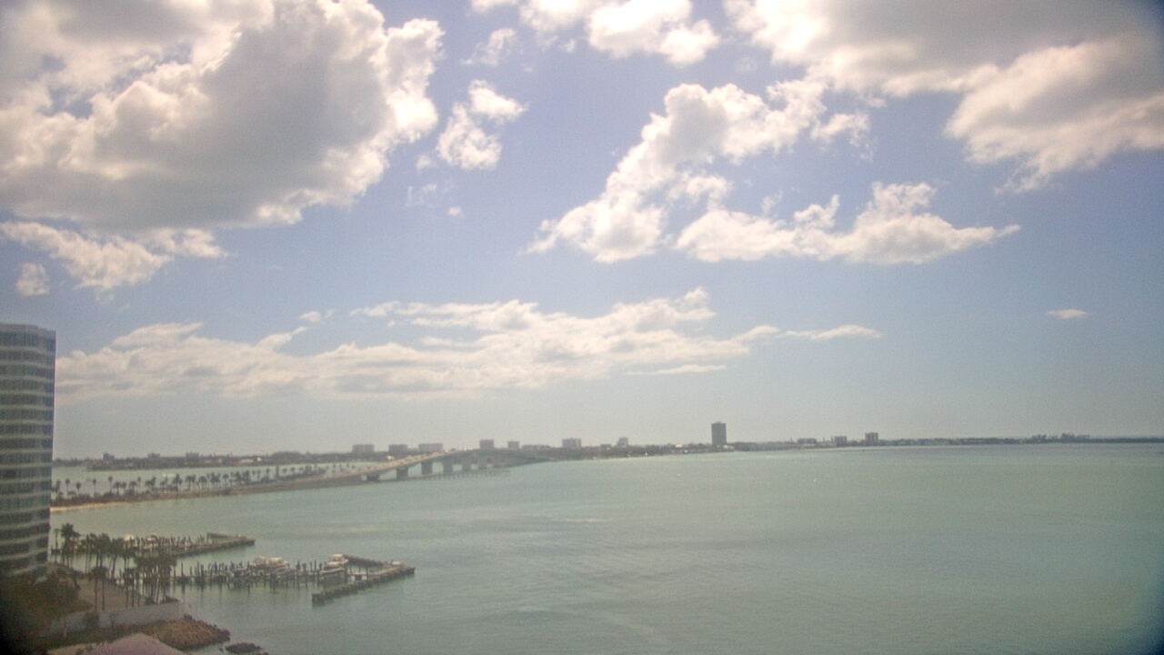 Thumbnail for current weather camera view from Van Wezel Performing Arts Hall in Sarasota, Florida