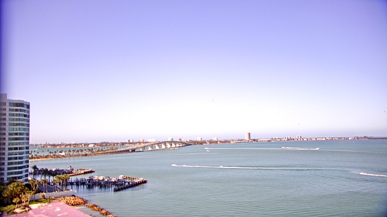 Thumbnail for current weather camera view from Van Wezel Performing Arts Hall in Sarasota, Florida