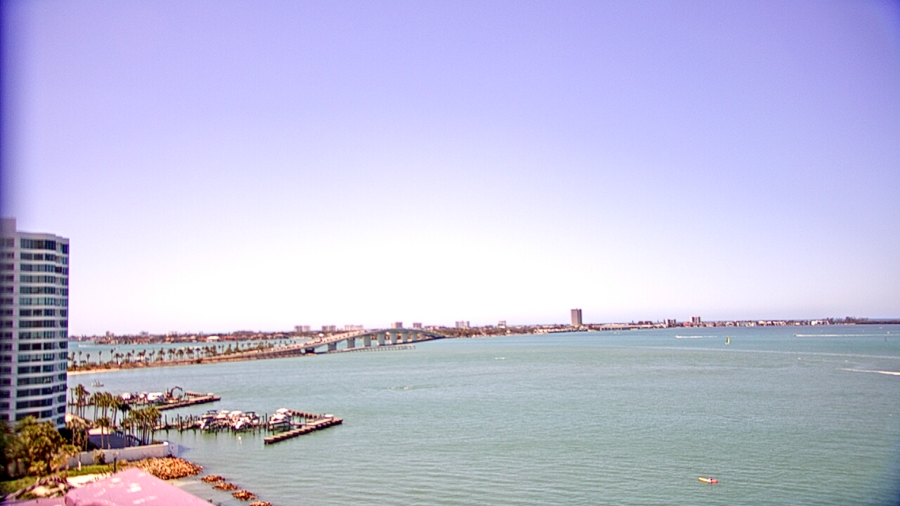 Thumbnail for current weather camera view from Van Wezel Performing Arts Hall in Sarasota, Florida