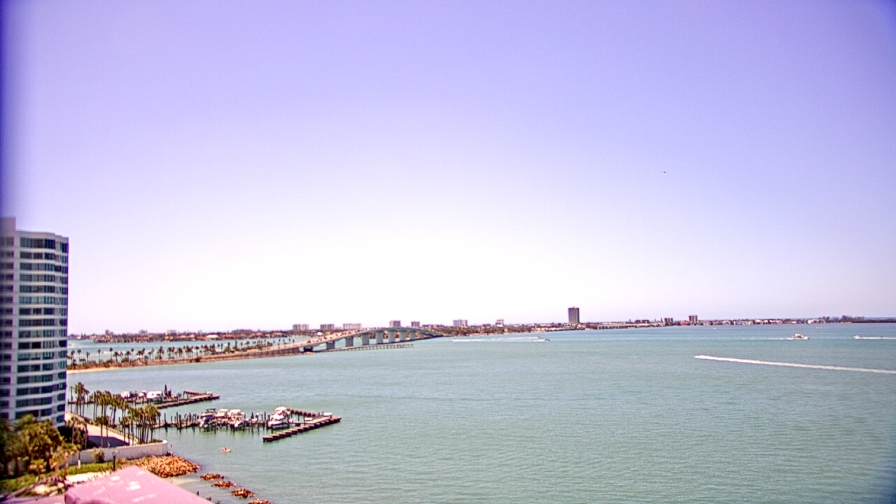 Thumbnail for current weather camera view from Van Wezel Performing Arts Hall in Sarasota, Florida